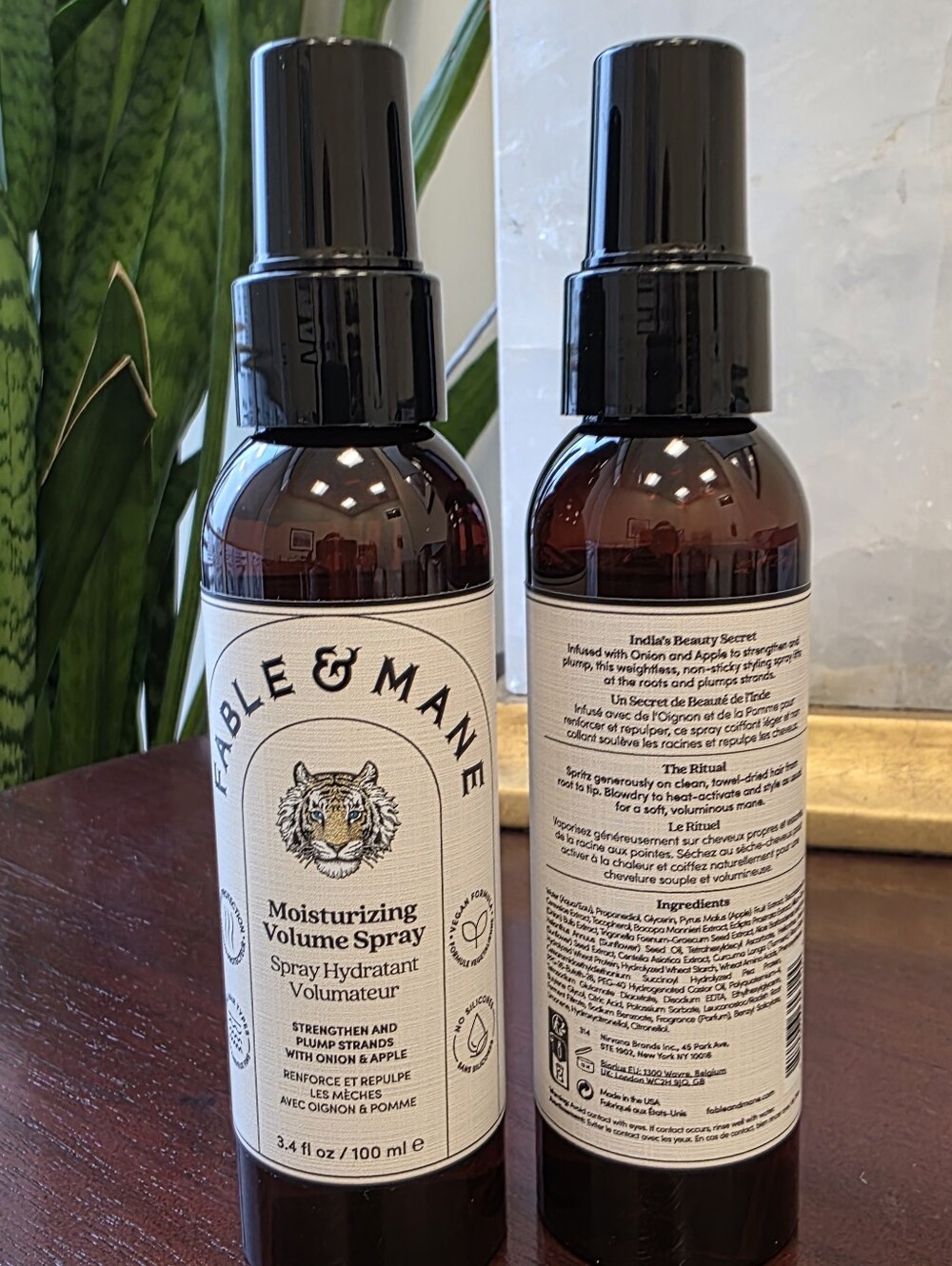 NWT Fable & Mane Moisturizing Volume Spray for Fine and Thinning Hair